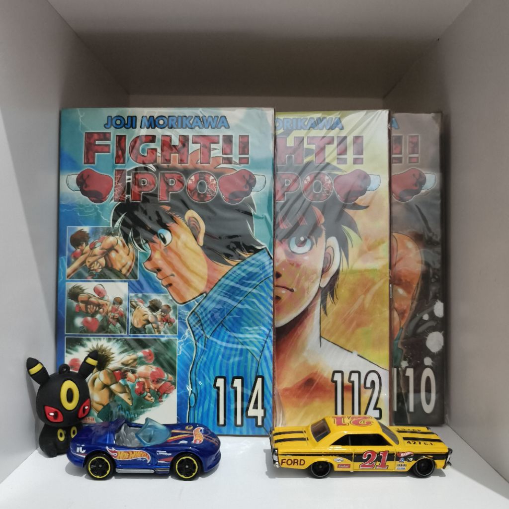 Set Komik Fight Ippo Volume 110, 112, 114 (RARE)
