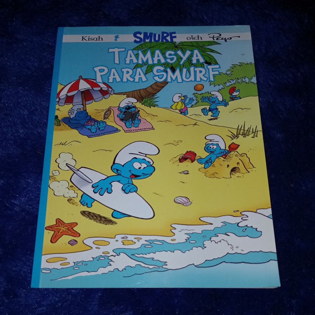 buku kisah smurf  - tamasya para smurf