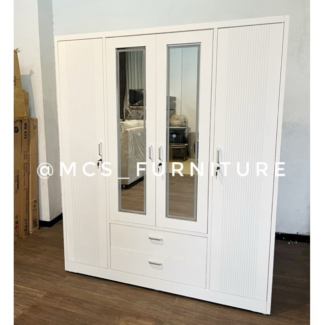 Lemari Besi Full Sap Bukaan Sliding Mebel Furniture MCS Semarang
