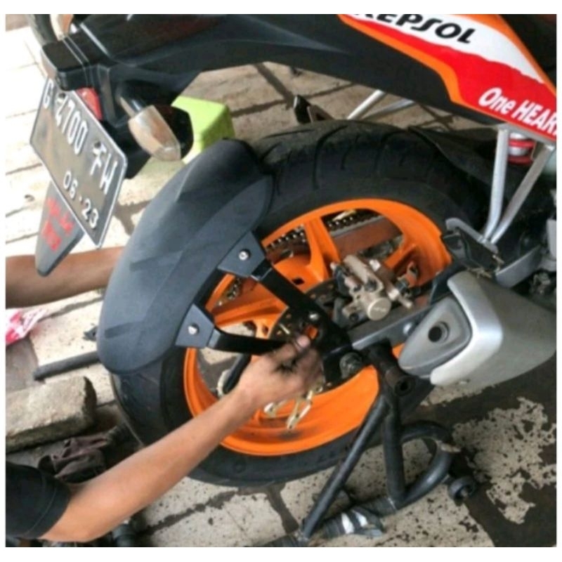 Mudguard Motor Spakbor Belakang buat motor MOGE(vixion cb150 tiger megapro dll)