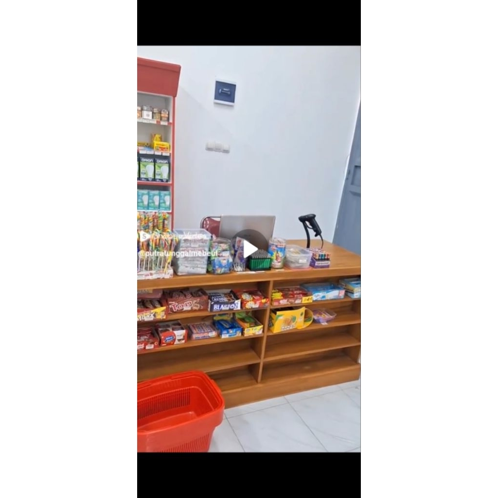 meja kasir minimarket meja resepsionis meja kerja