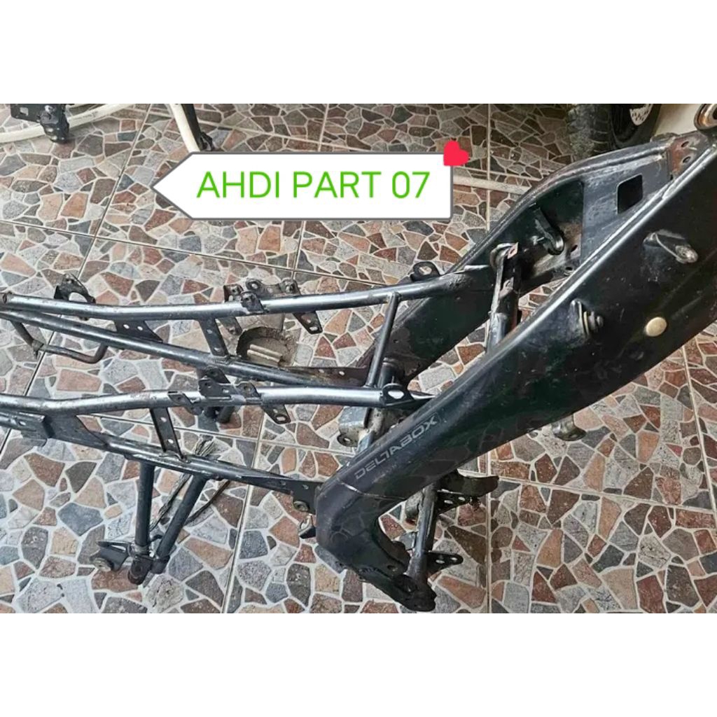 RANGKA DELTABOX YAMAHA VIXION OLD ORIGINAL COPOTAN