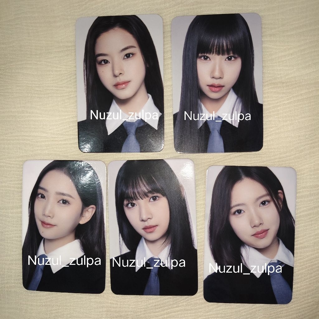 official photocard pc izna mai jungeun iland 2 N/A pre debut acrylic stande stand sekolah i-land