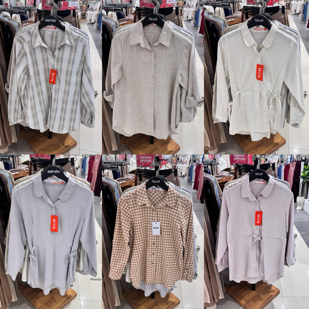 NOVEL MICE - SALE Kemeja Blouse Wanita (S-XXL)