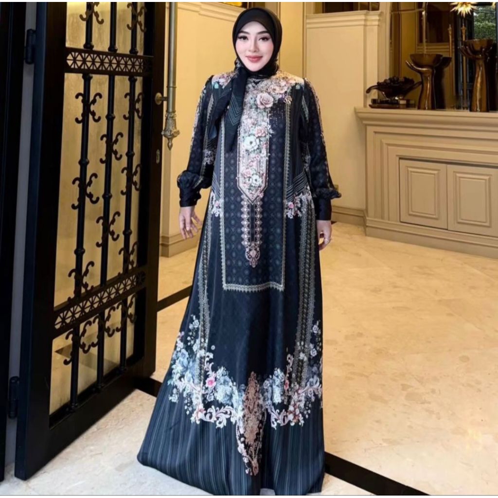 READY Gamis Viral ( tanpa hijab ) 100 % ORI SHELLASAUKIA