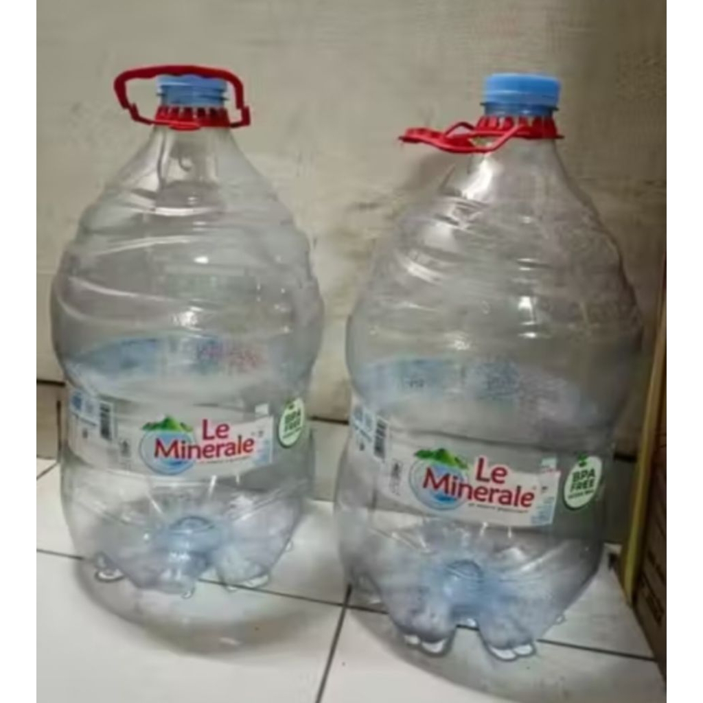GALON KOSONG BEKAS LE MINERAL 15LITER/TEMPAT BIBIT LELE/BREADING IKAN CUPANG