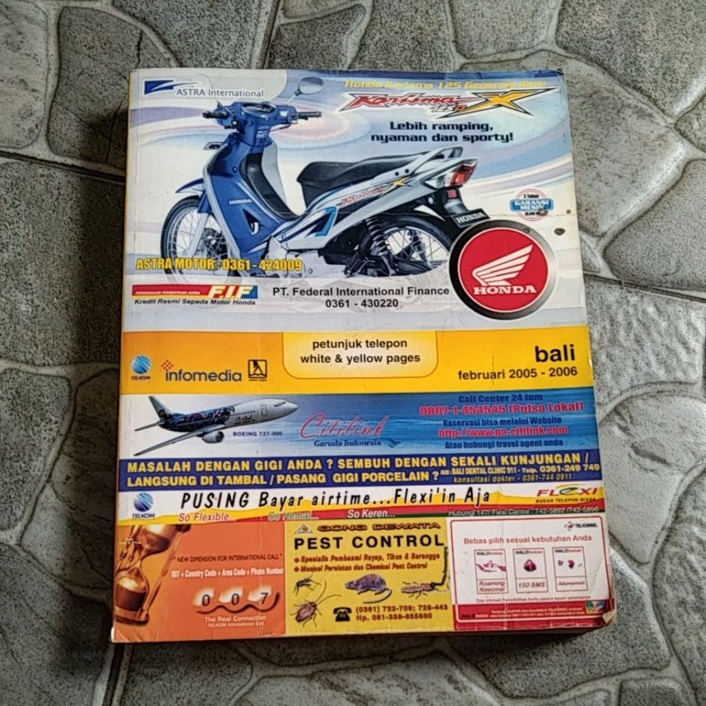 YELLOW PAGES BALI FEBRUARI 2005-2006