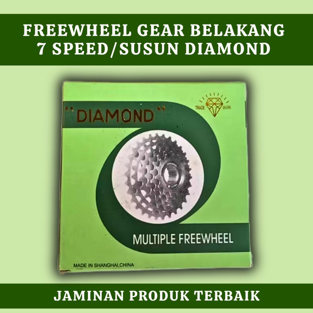 Freewheel 7 Speed 7 Susun Diamond
