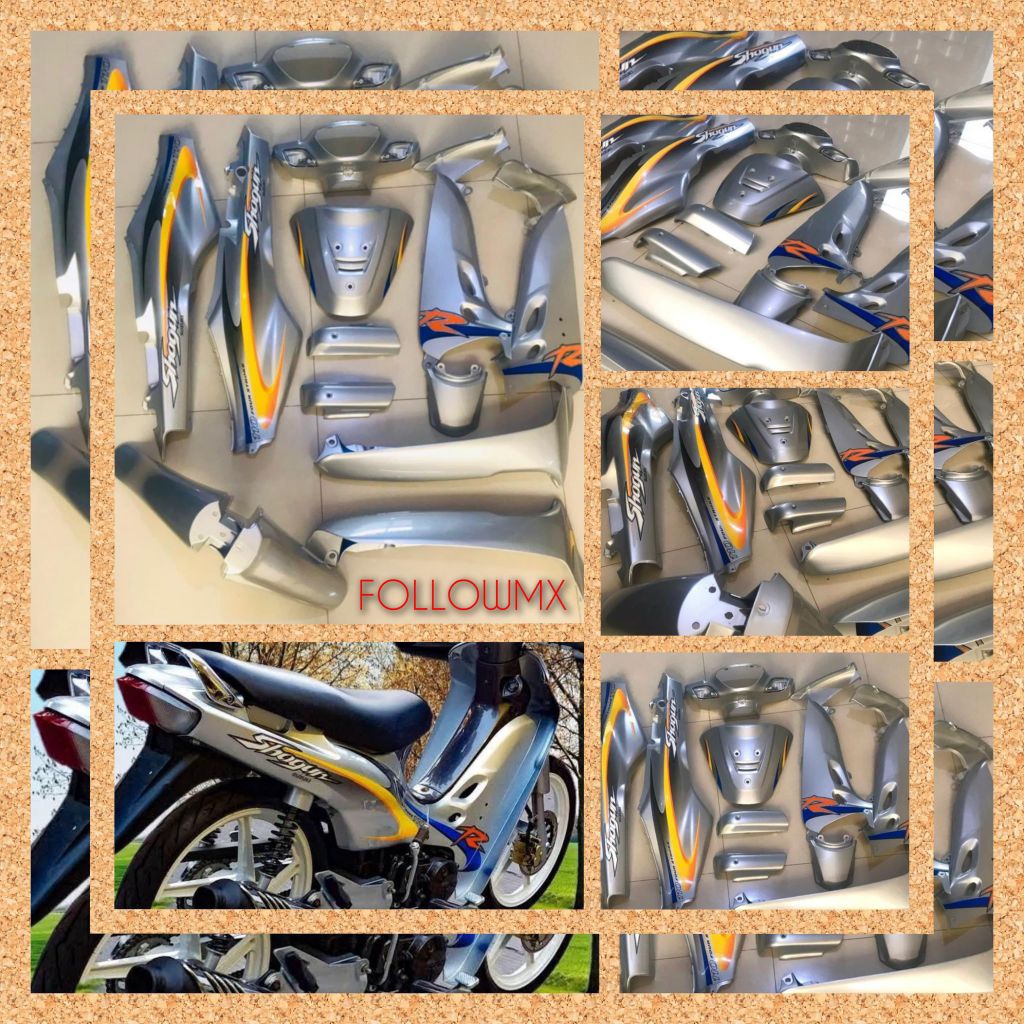 cover body set suzuki shogun cover body ser shogun 110 bodyset shogun bodyset suzuki shogun body sho