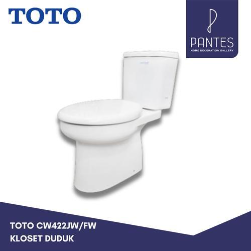 Kloset Duduk TOTO CW422 JW/F.W / Toilet Duduk Murah Tutup Soft Close (WAJIB BACA DESKRIPSI)