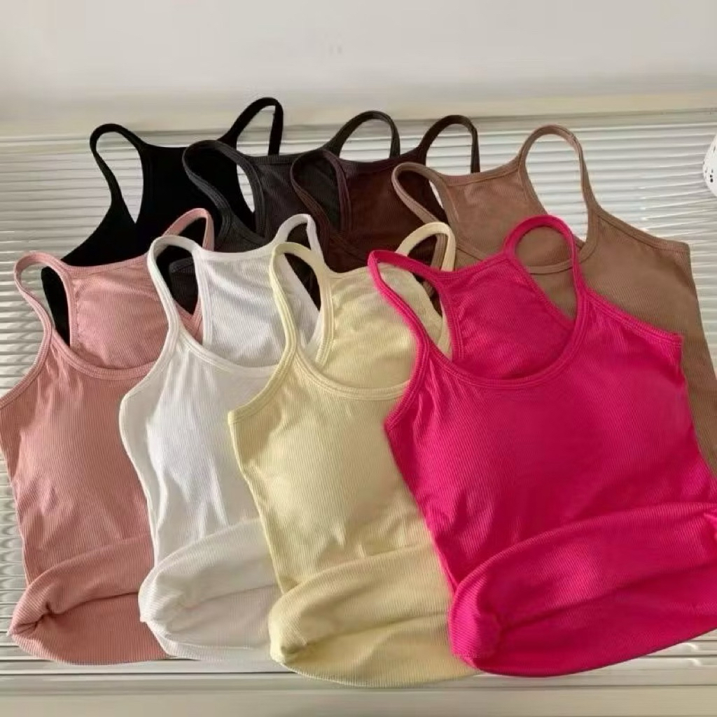 (BR-27)Tanktop Bra fashion crop top fashion Korean style tanktop sexy tanktop remaja dewasa