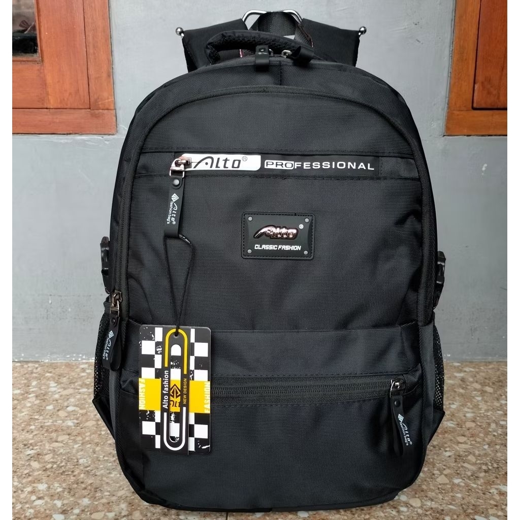 Tas Ransel Sekolah Alto Anak Laki-Laki Profesional polos - Tas Alto Original