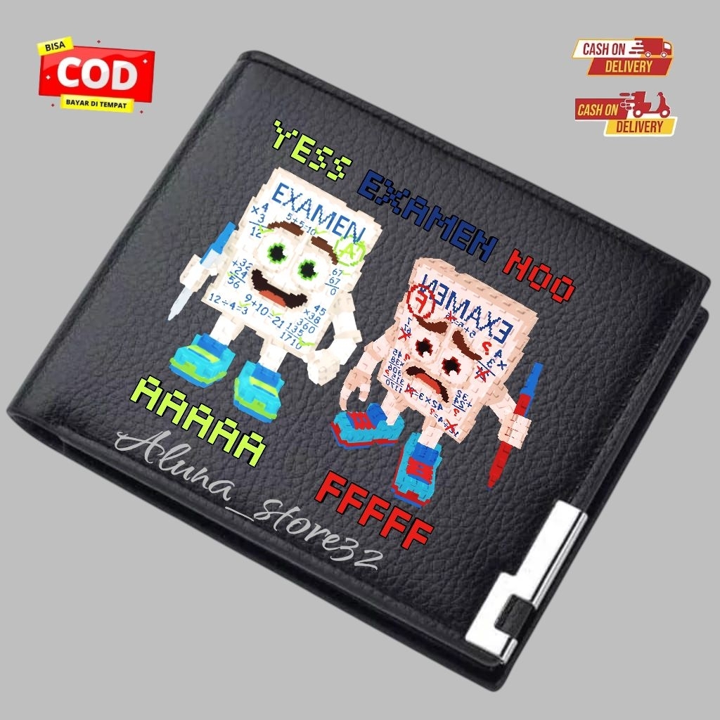 DOMPET LIPAT HITAM YESS EXAMEN NOO ANAK DEWASA