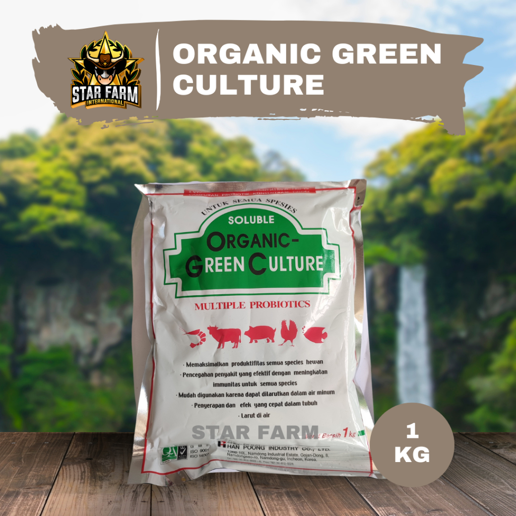 Soluble Organic Green Culture Zs Vitamin Untuk Semua Hewan - Star Farm