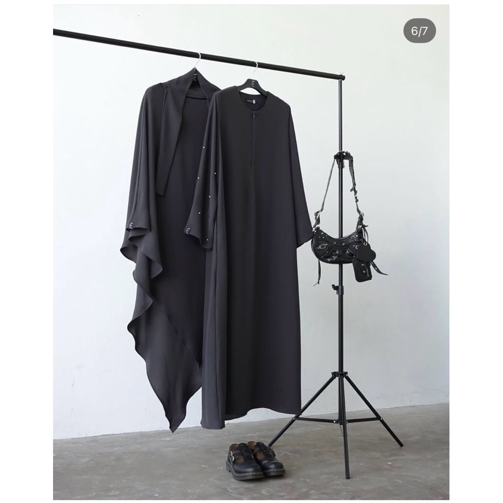 Aljenna Rana abaya set fk triangle