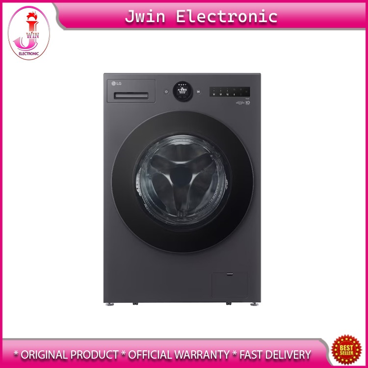 LG F2520RNTGA1 Mesin Cuci Front Loading 20/10Kg AI DD