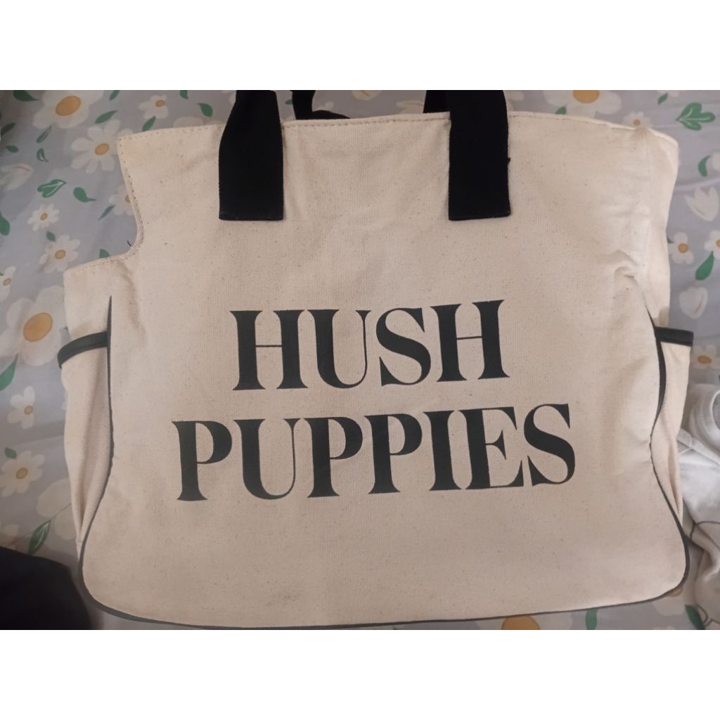 tas canvas Hush puppies original