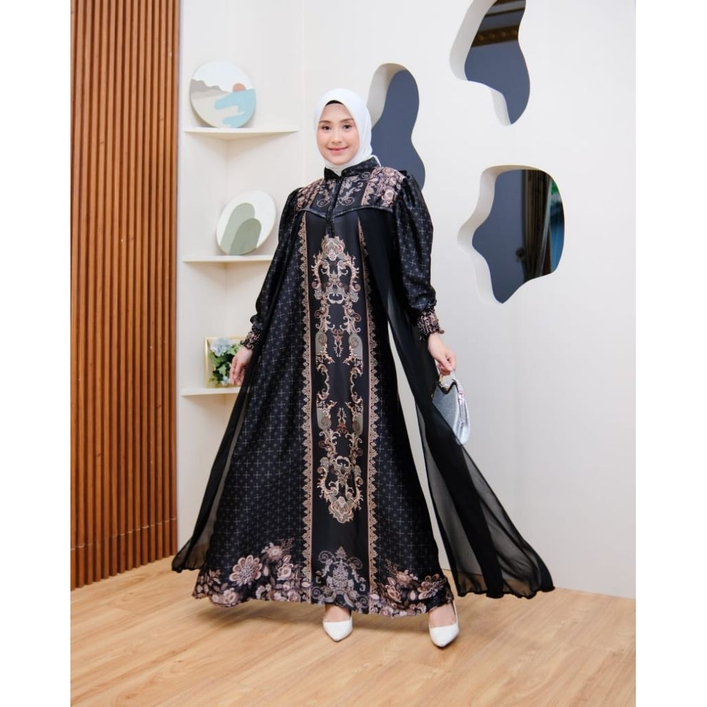 gamis ceruti mewah