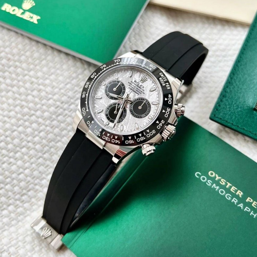 [100% ASLI Rolex Daytona] Jam tangan rolex pria Cosmograph Daytona Meteorite dial M116519LN-0038 40m