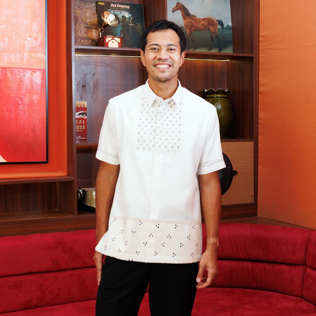 Tibati - Bonolo Kemeja Tenun Lengan Pendek