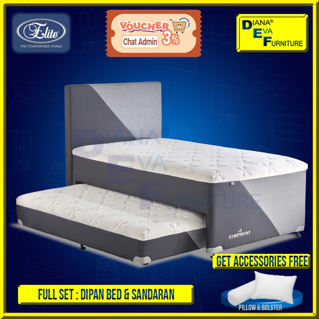 Elite 2in1 Symphony Full Set Kasur Springbed