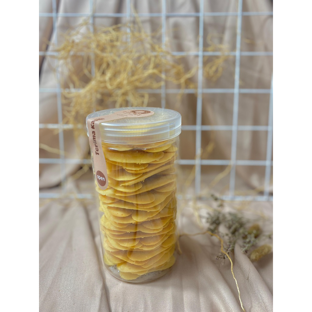Kue Kering Lidah Kucing Toples Tabung | Kue Kering Lebaran dan cemilan