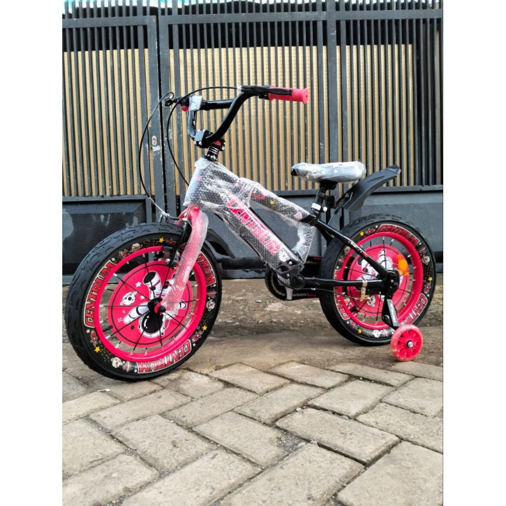 SEPEDA ANAK BMX TRENDY 16 INCH BAN BESAR, UMUR 4-7 TAHUN, STEEL