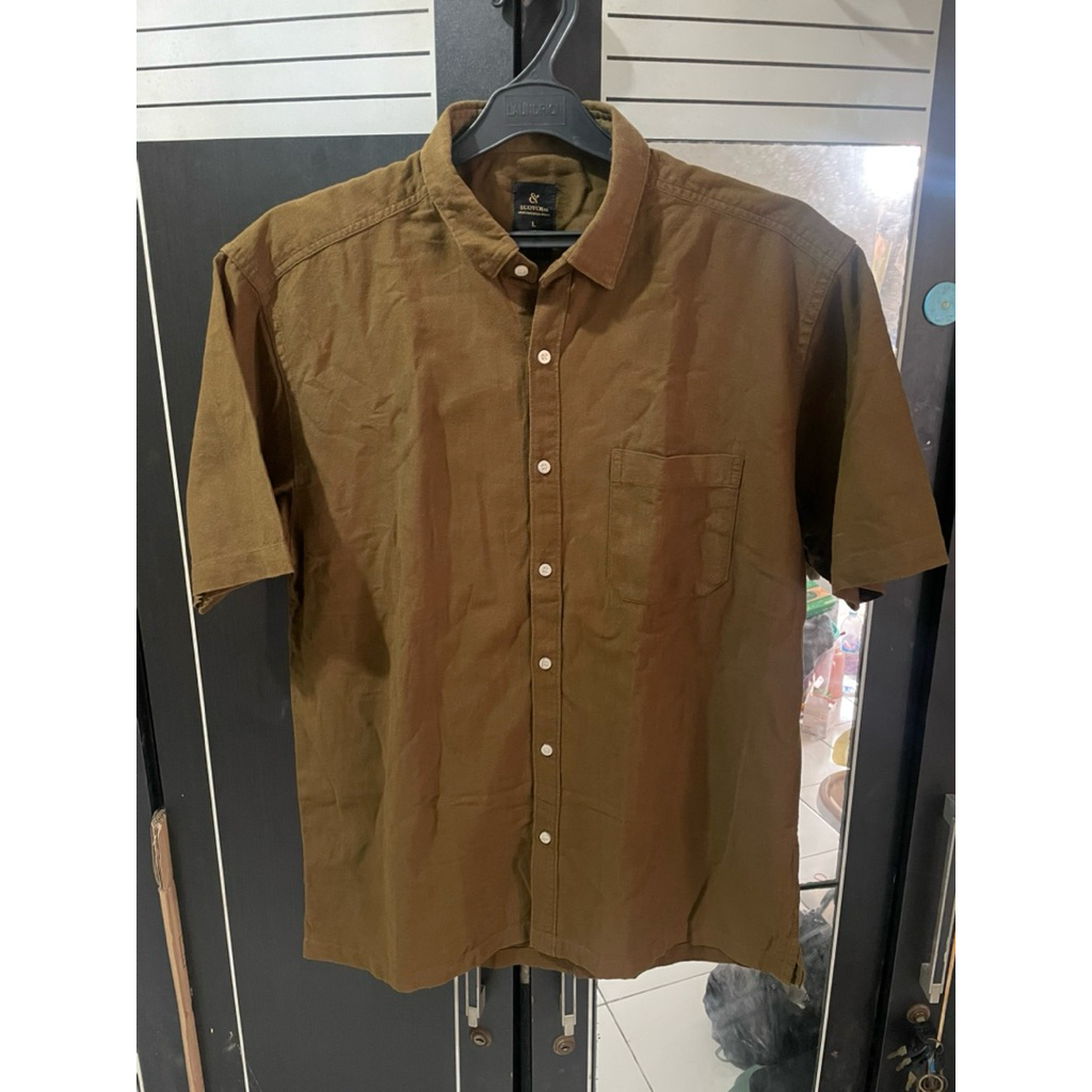 kemeja Scotch Pria