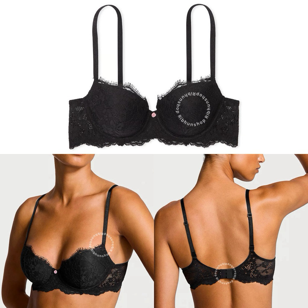 Victoria Secret Original Dream Angels Bra No Push Up Size 34DD 11254903