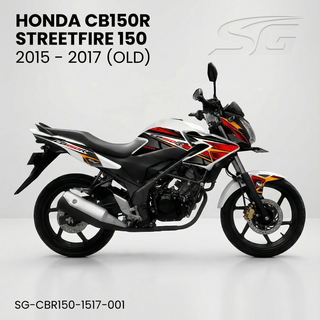 Stiker CB150R StreetFire OLD 2015–2017 | Stiker Decal Racing Stiker Decal Premium