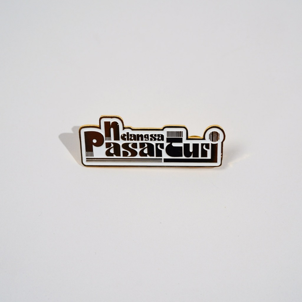 Bilal Indrajaya - Nelangsa Pasar Turi Logo (Enamel Pin)