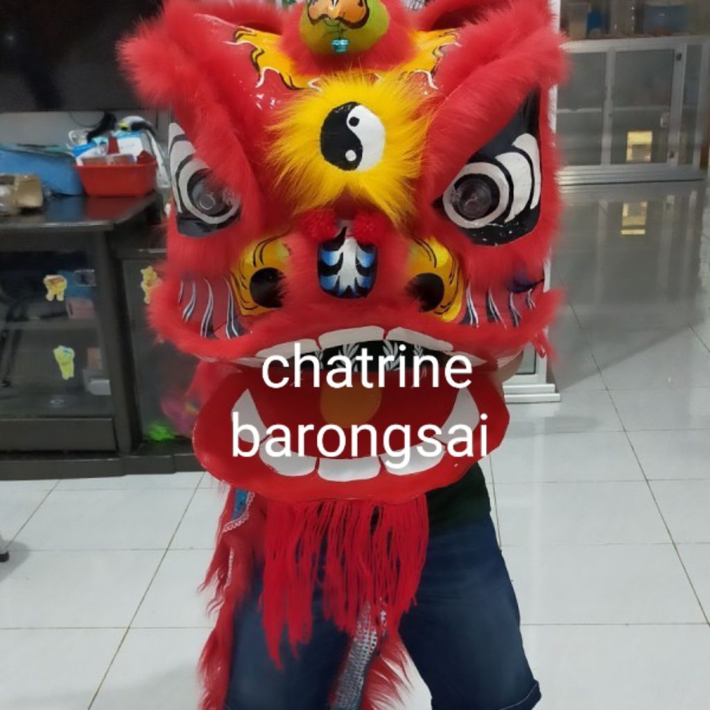 Barongsai anak ukuran jumbo untuk anak usia sampai 10 thn lebih