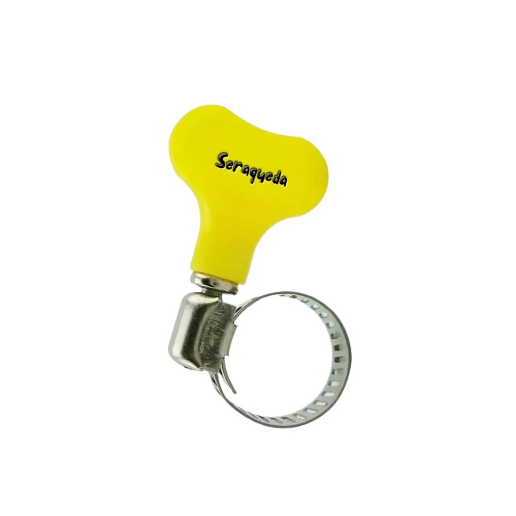 Seraqueda Klem Penjempit Selang Air Kuning