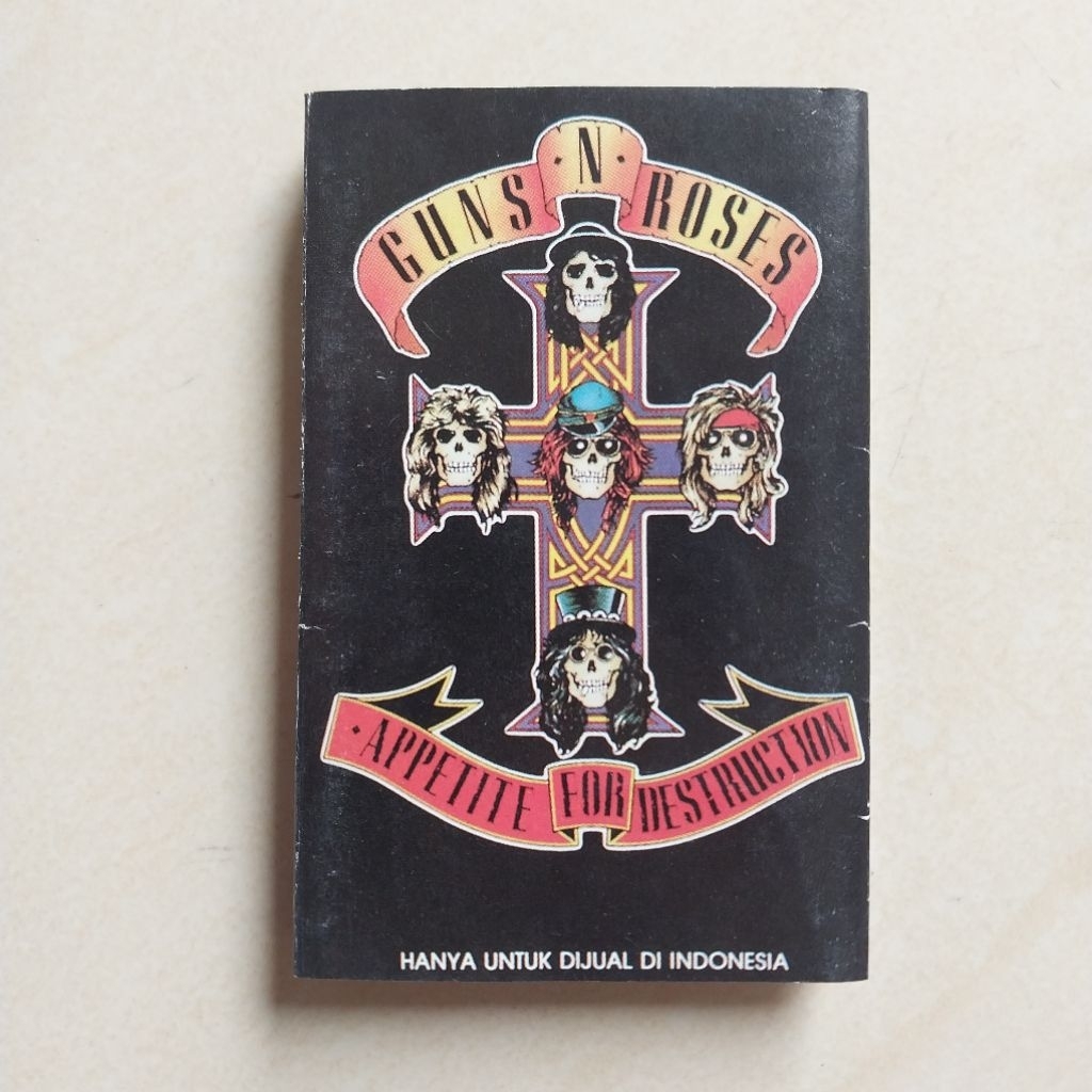 KASET GUNS N ROSES ALBUM APPETITE FOR DESTRUCTION