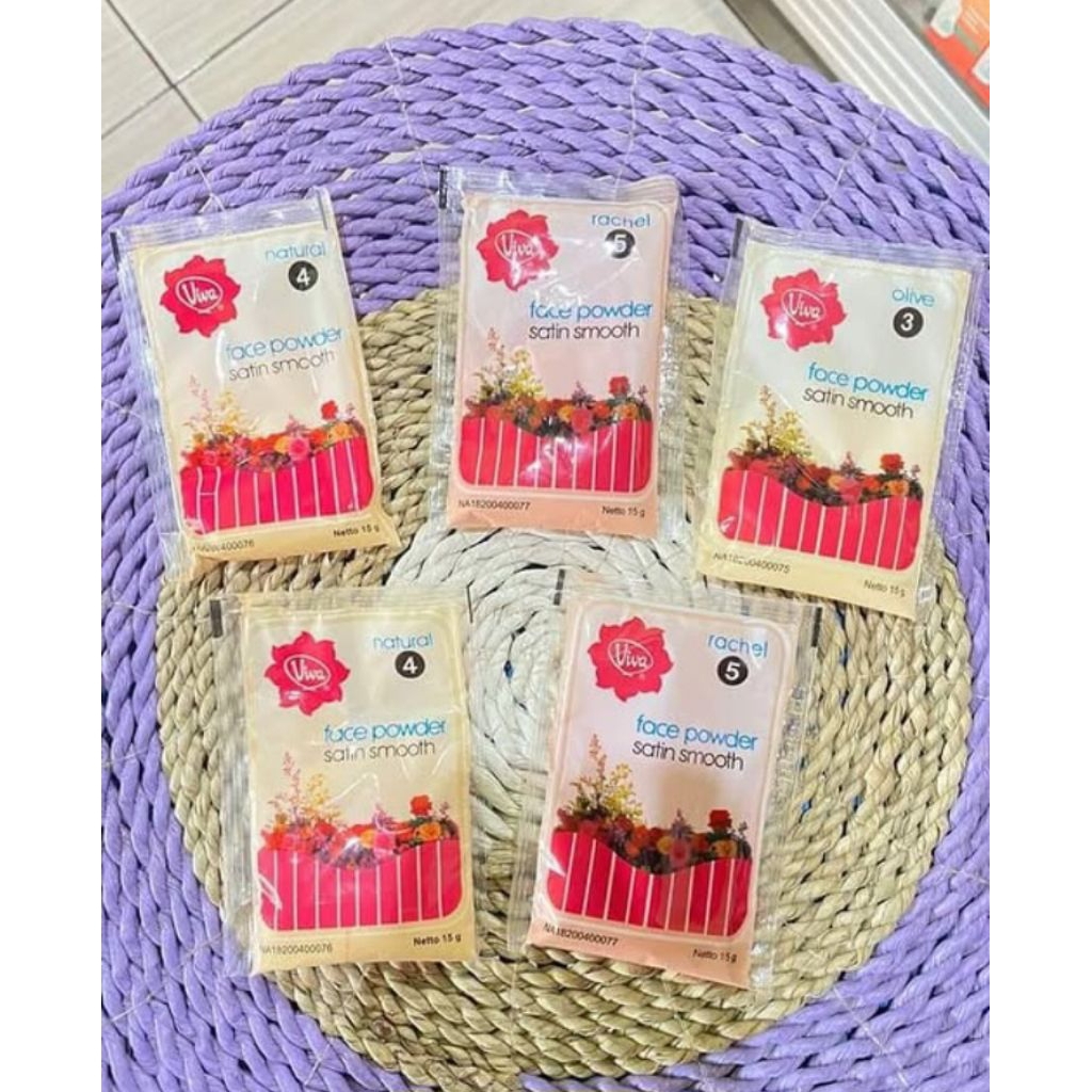 bedak viva tabur /bedak jadul no.4