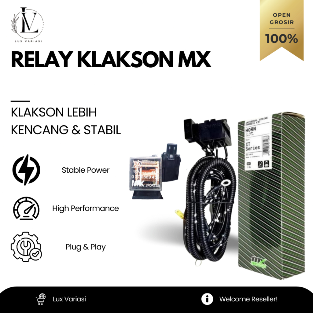 Relay Klakson MX Plug n Play - Relay MX