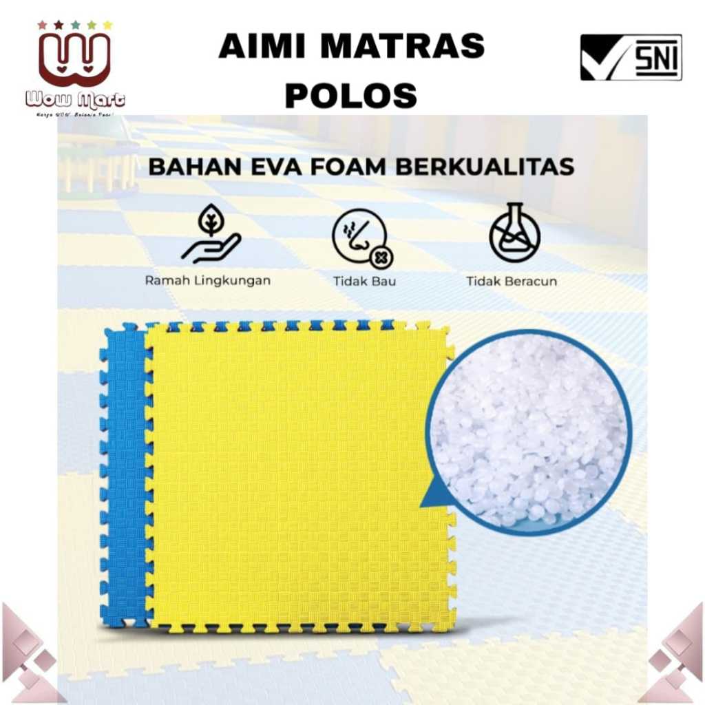 AIMI MATRAS PUZZLE POLOS HI-051 (100*100*3CM) HI-052 (100*100*2CM) WATER PATTERN HI-061 (100*100*2CM