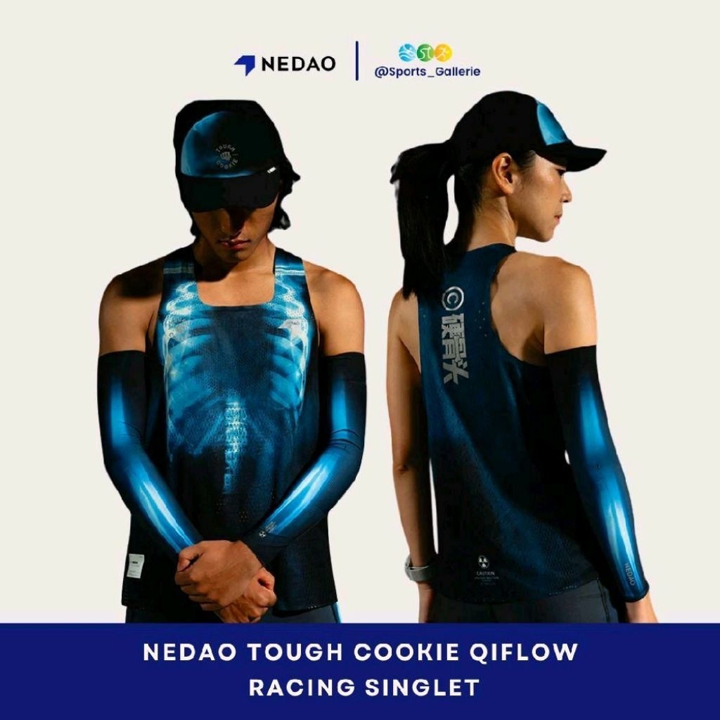 Nedao QiFlow Racing Singlet Tough Cookie