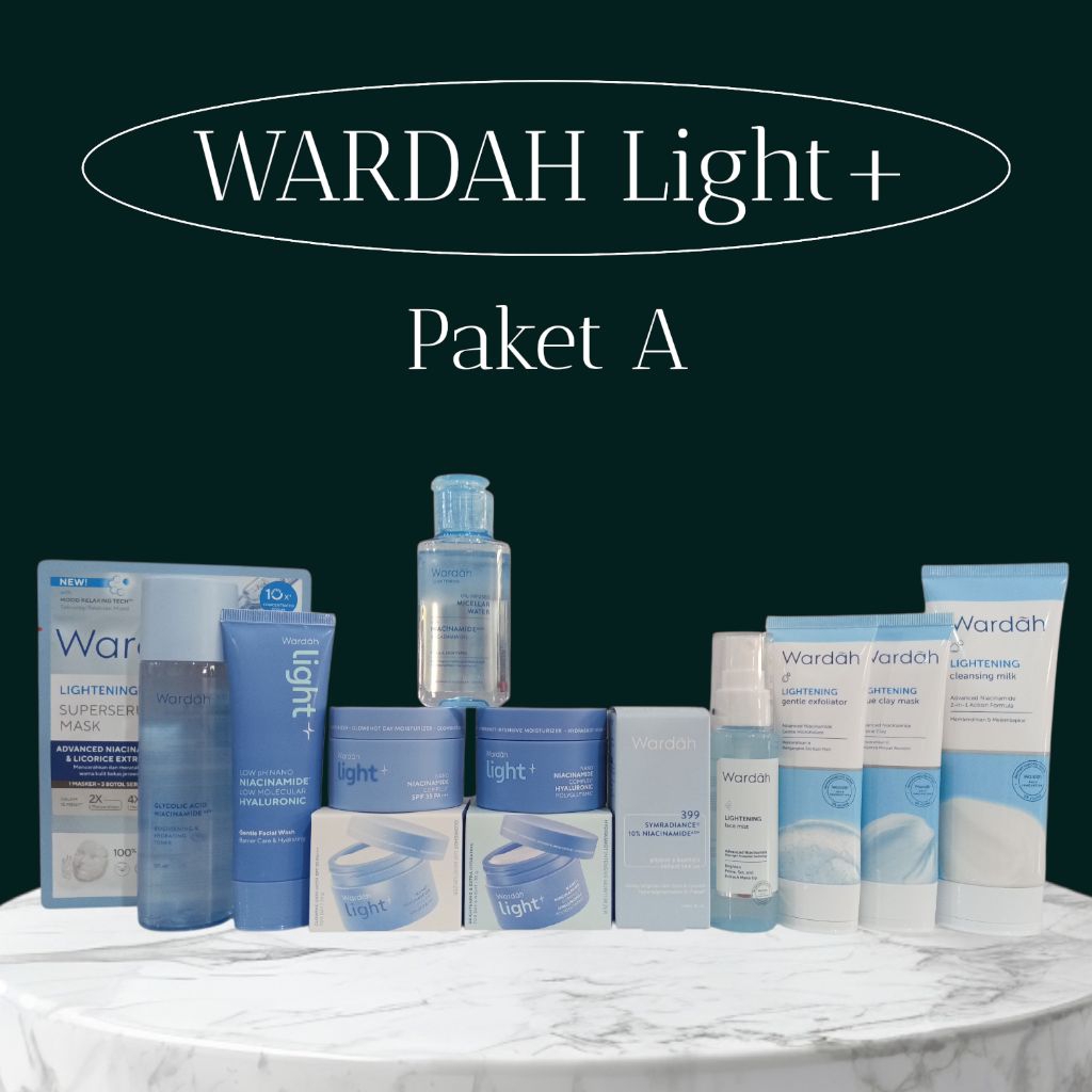 WARDAH Lightening 11 in 1 / Paket Lengkap Wardah Lightening / FREE BUBBLE WRAP