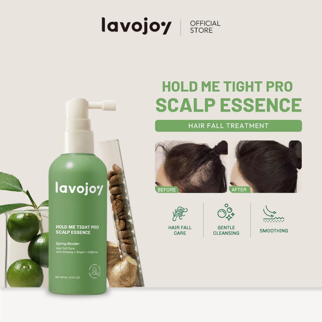 Lavojoy Hold Me Tight Pro Scalp Essence Spring Wonder | Hair Shampoo | Shampo Rambut | Mengatasi Ram