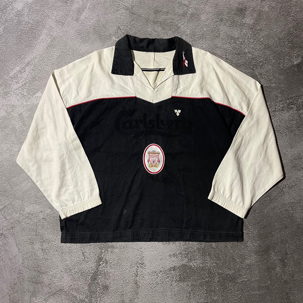 Vtg 90s Reebok Liverpool Pullover