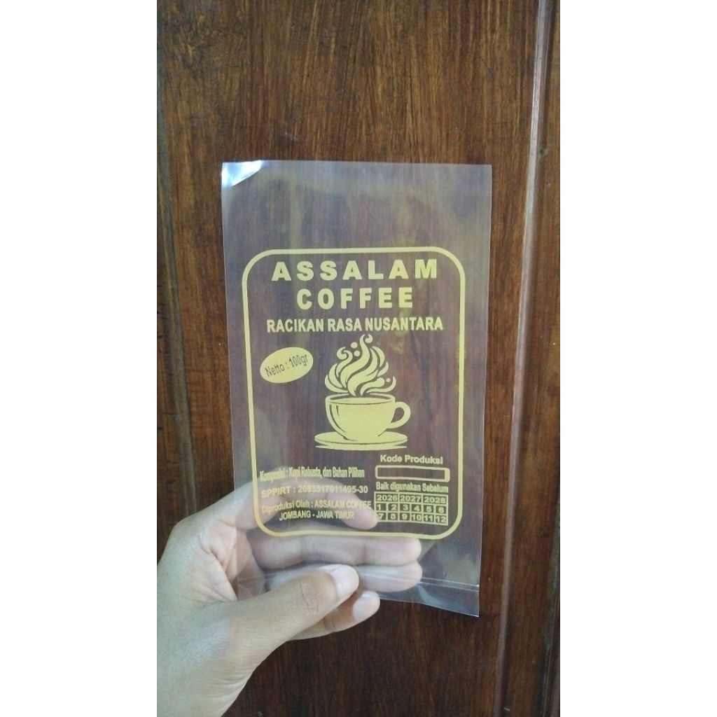 Plastik PP UK 14x25 tebal 05 free sablon