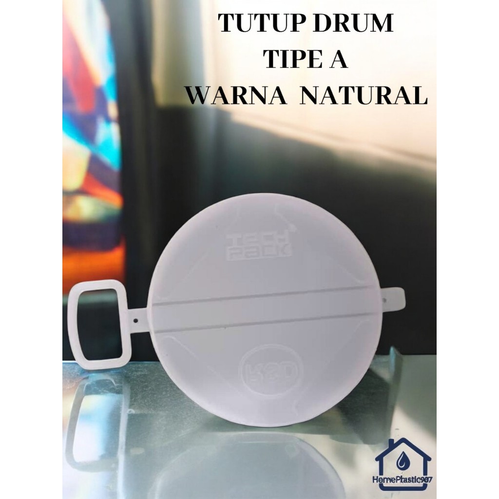 SEGEL TUTUP DRUM PLASTIK WARNA NATURAL TIPE A