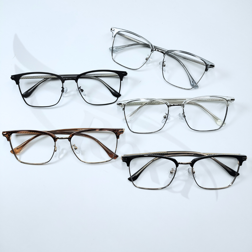 Rexa-Frame Kacamata Nero Perpaduan Gaya Bold & Ikonik yang tegas dengan kesan Elegan & Mewah.