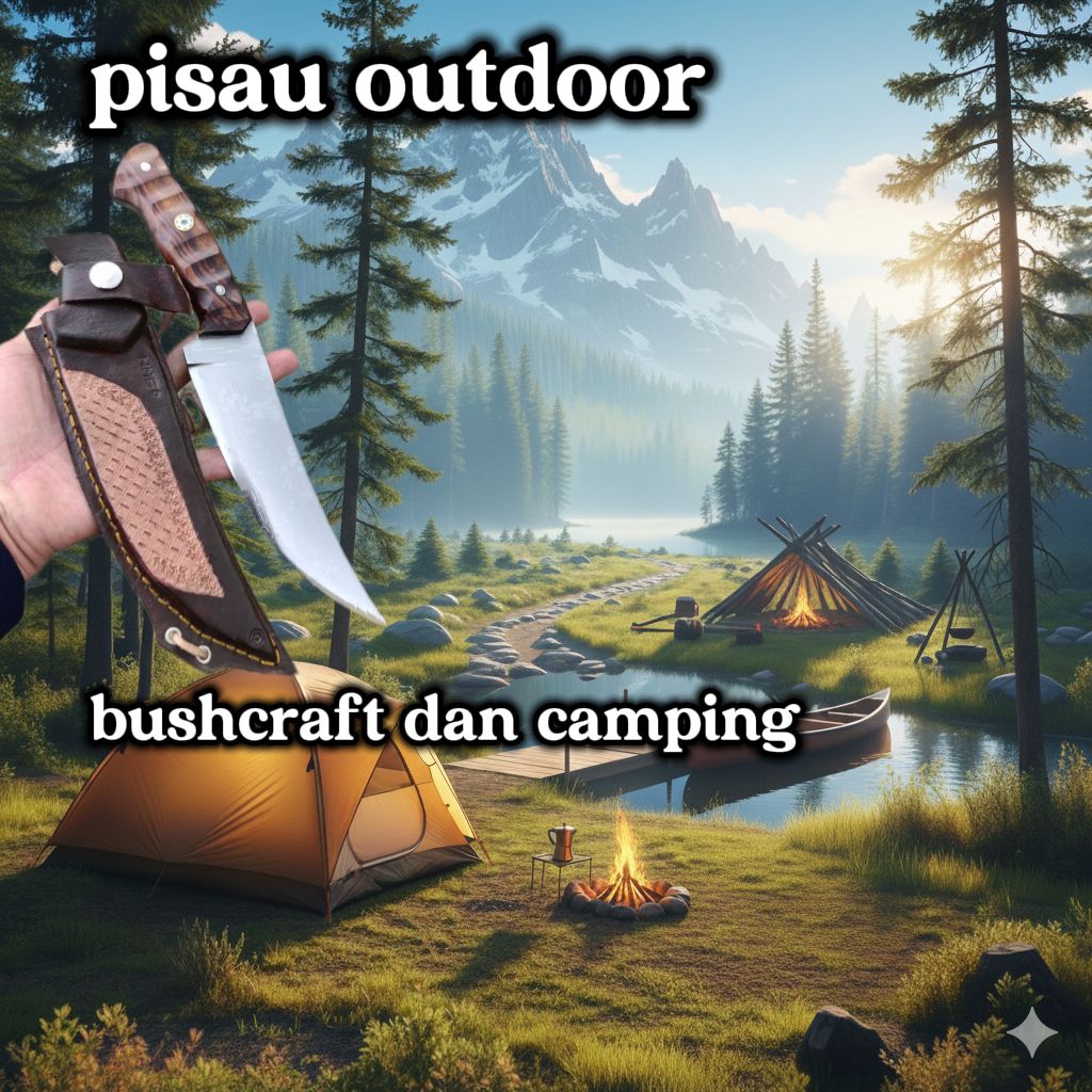 pisau outdoor survival baja hes jerman