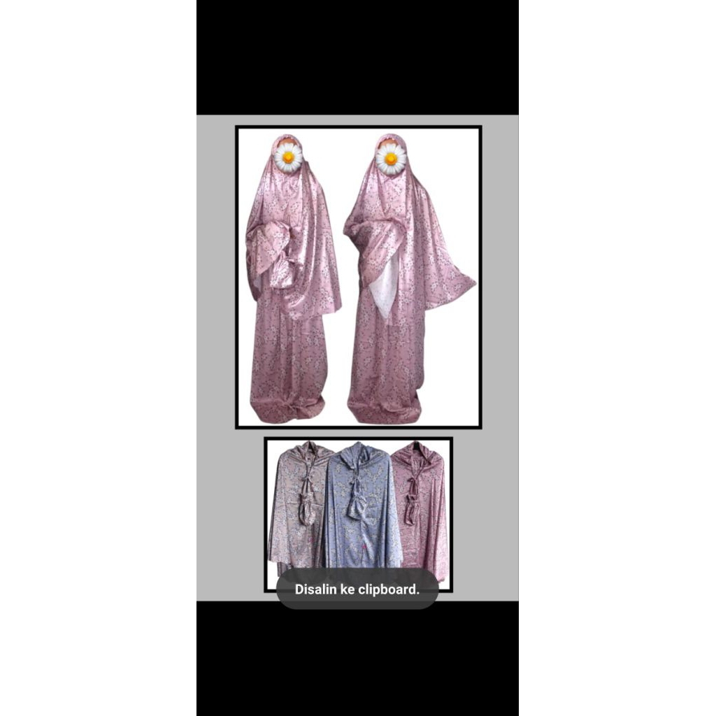 Mukena Armani Silk Anak