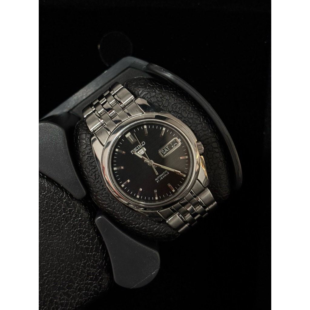 Seiko 5 SNK361K1 Anniversary Automatic Black “555” Dial