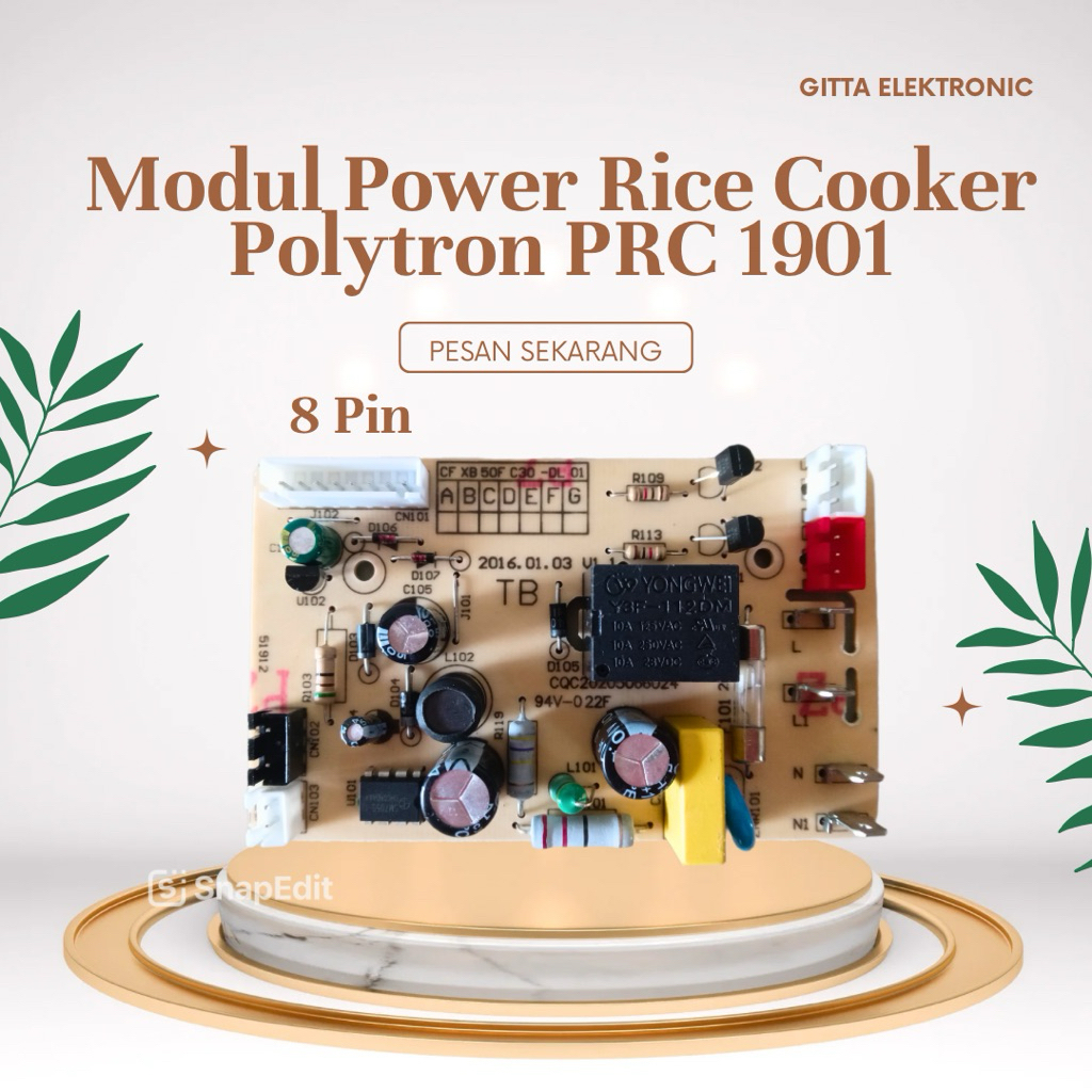 Modul Power Rice Cooker Polytron PRC 1901