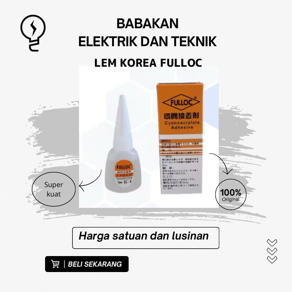 LEM Alteco FullOC / LEM Tetes LEM Korea LEM Kayu LEM Super Kuat