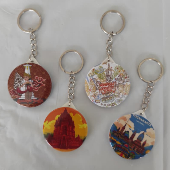 GANTUNGAN KUNCI JOGJA - oleh oleh jogja - buahtangan jogja - oleh oleh khas jogja